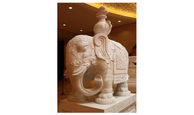 佛教大象雕塑