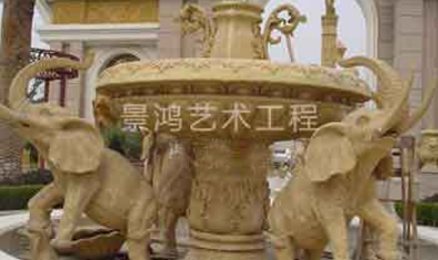 噴泉水景雕塑